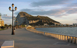 Vista Gibraltar desde España